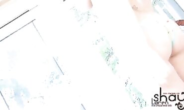 Shay Laren Striptease and Solo Masturbation