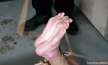 Barefoot Bondage and Sole Torment