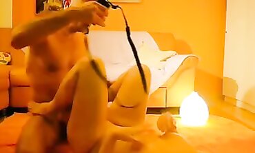 Blonde MILF Licks Pussy and Dances in the Evening Light