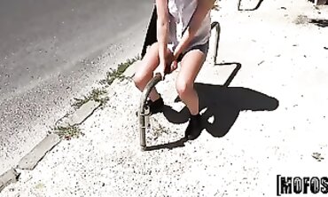 Jemmy Sapphire Gets Pounded in the Park