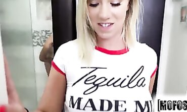 Bailey Brooke Shares Her Boyfriend In A POV Threesome Blowjob