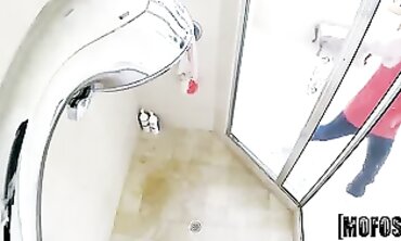 Ebony Teen Jamie Marleigh Gets Pounded in the Restroom