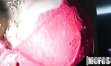 Candy's Massive Tits Frosted in Candy