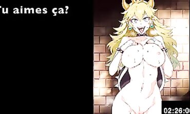 Bowsette Te Joue Sa Putain: Joi Anal et Domination