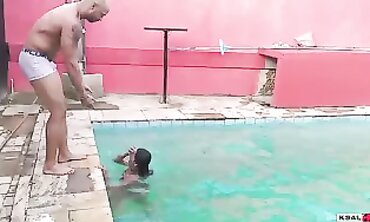 Ksal Sweetheart Enjoys a Pool Party at the Pub