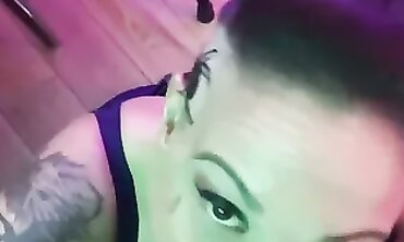 MILF Porn Star Gives Tattoo Artist a Facial After Getting Inked