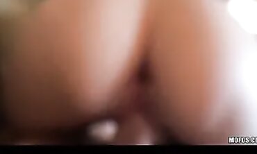 POV Brunette Beauty in Bikini Gives Blowjob and Gets Screwed