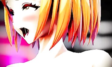 MMD Succubus Orgy: Ahegao, Squirting & Rough Public Sex