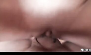 Brunette College Stepdaughter Caught Masturbating