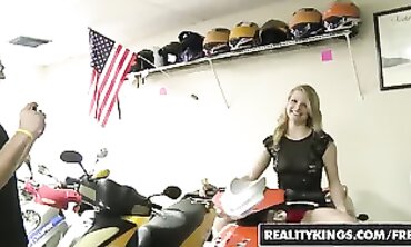 Reality Kings: Stella Ferrari's Shaved Cunt Is For Sale
