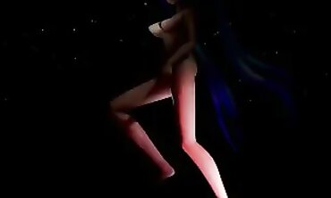 Miku in Micro Bikini - MMD Animation