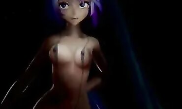 Miku in Micro Bikini - MMD Animation