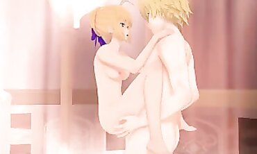 Fate Hentai: Rough Anime Sex With Creampie