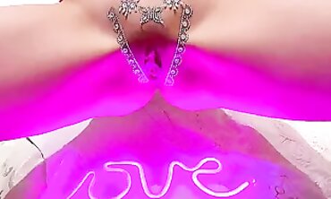 Pink Monster Cosplay Babe Gets Fucked With Sex Toys