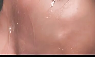 Russian MILF Diana Doll Threesome with Stepdaughter's Boyfriend in Shower