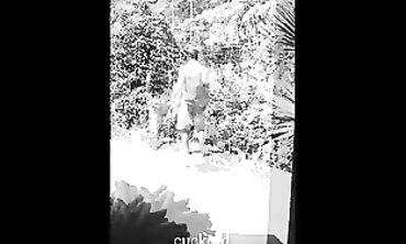 Mature Brazilian Wife Gets Fucked by Lover in Backyard