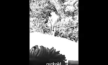 Mature Brazilian Wife Gets Fucked by Lover in Backyard