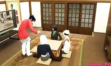 Boruto Visits Sarada's Apartment for a Hentai Adventure