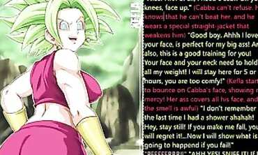 Toon Fem Dom Facesitting and Farting POV