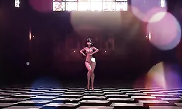 Keqing Genshin MMD: Soiree Group Sex & Squirt Party