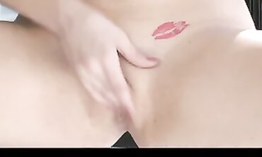 Curious Brunette Holly Michael Shows Off Her Huge Breasts