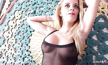German Casting Scout Roughly Fucks Busty MILF Agatha Fox