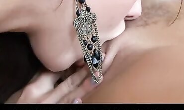 Revved On dyke cockslut gfs deepthroat each others fuckbox to ejaculation