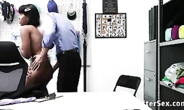 Ebony Teen Caught Shoplifting Gets Nailed in Mall Security Office