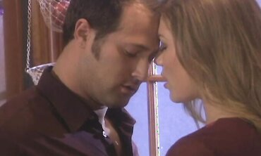 Aurora Snow In Dark-Hued Stocking One On One With Jizz