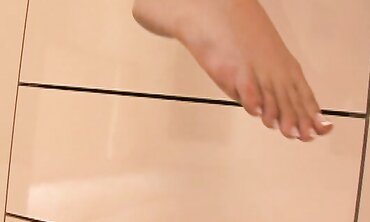 Aubrey Adams Admires His Good-Sized Shaft