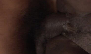 Dark-Hued Nymph Gets Smashed in Shower two
