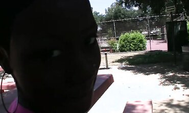 Dark-Hued Doll Lux Have Fun Gets Down For Multiracial Romp With Gigantic Milky Spear two