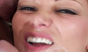 Anna Nova Gets The White Way Dumped In Her Throat After Buttfuck