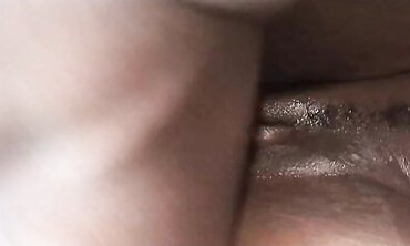 Dark-Skinned Sugar Gets Her Ebony Face Crammed With Spunk