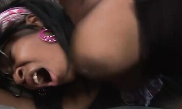 Amber Starlet Takes The Dad's Blast