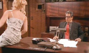Blond Ava Vincent Pummels On The Office Desk