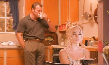 Blond Ava Vincent Pummels On The Office Desk