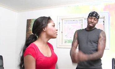 Tiffan Monroe Has A Stellar Private Trainer Who Is Dark-Hued two