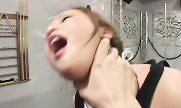 Tia Tanaka Massages Her Nubile Chinese Labia Until He Comes Along And Ravages It