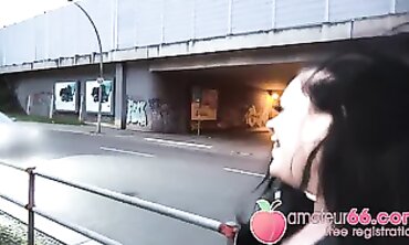 1 night stand at a parking pile-AnastasiaXXX Amateur66.com