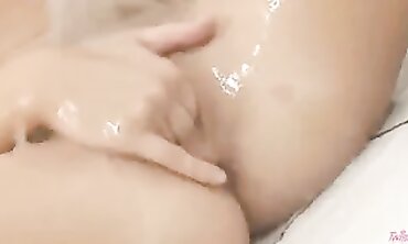 Cherry Jul Rough Solo Shower Masturbation