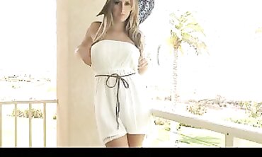 Busty Ash-Blonde Solo Masturbation Leads To Rough Anal Climax