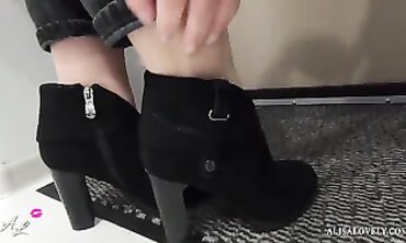 Harsh Poking Faux Buttfuck and Coochie Hookup Dame while Fiance Left on
