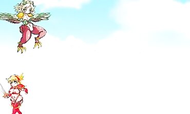 Anise Lv7: Curvy Blonde Cartoon Hardcore Gameplay