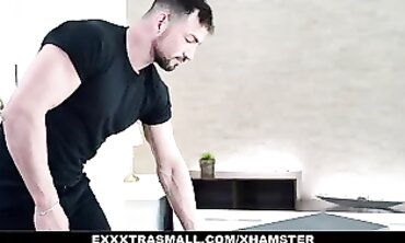 Petite Lana Roy Takes Maximo Garcia's Massive Cock