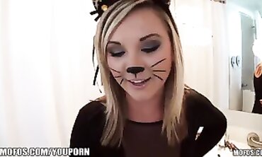 Princess Cat Gets Fingered in Her Kitty Costume