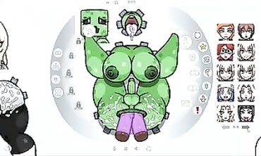 Minecraft Creeper Gloryhole Gangbang Parody