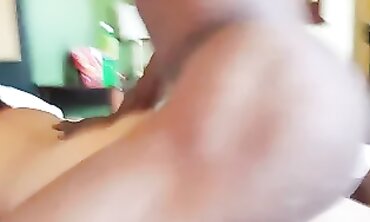 Juicy Crystal Takes BBC Anal and Creampie in POV