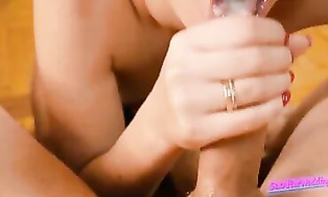 POV: Blonde MILF Amateur Gives a Thankful Blowjob