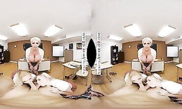 POV Summer School Orgy With MILF Teacher Alura Jenson